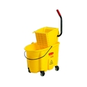 Mop Bucket & Wringler Combination Pack Yellow 